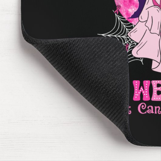 In oktober Draag we roze borstkankervrouwen Ghost Muismat (Hoek)