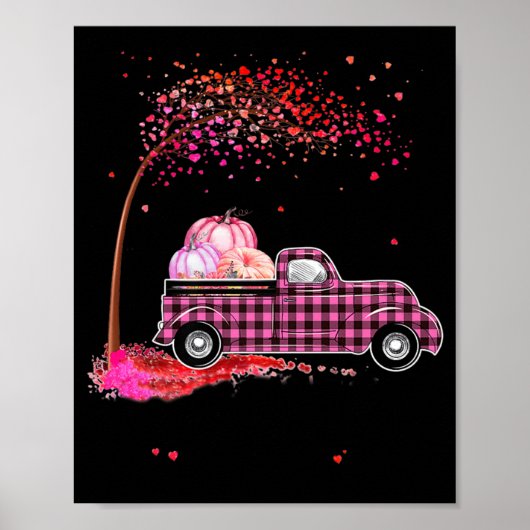 In oktober Draag we roze borstkankerwaarschuwing Poster (Voorkant)