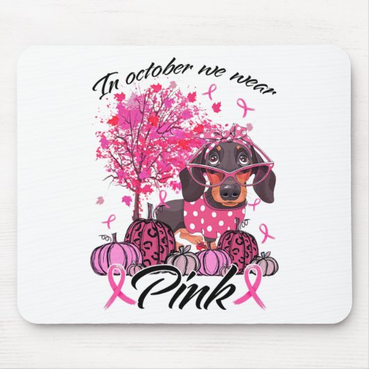 In oktober Draag we roze da Muismat (Voorkant)