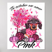 In oktober Draag we roze da Poster (Voorkant)