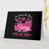 In oktober Draag we roze en bekijken we volleybalb Kaart (Gele Bloem)