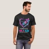 In oktober Draag we roze en blauwe Baby T-shirt (Voorkant volledig)