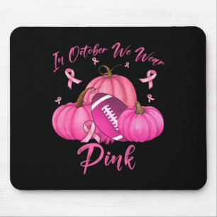 In oktober Draag we roze Football Thanksgiving Bre Muismat
