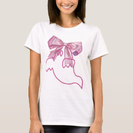 In oktober Draag we roze Ghost T-shirt