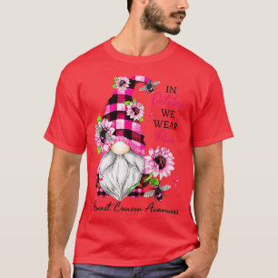 In oktober Draag we roze Gn T-shirt