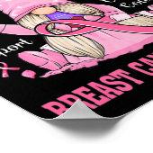 In oktober Draag we roze groene waren Poster (Hoek)