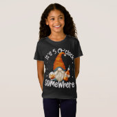 In oktober Draag we roze groene waren T-shirt (Voorkant volledig)