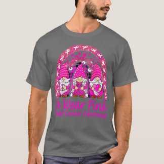 In oktober Draag we roze groene waren T-shirt