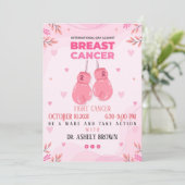 In oktober draag we roze   kaart (Staand voorkant)