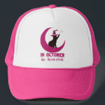 In oktober Draag we roze kattenborst Trucker Pet<br><div class="desc">In oktober Draag we roze kat borstkanker</div>