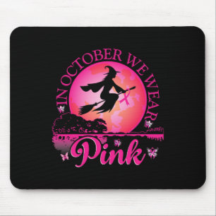 In oktober Draag we roze lintje hech halloween Bre Muismat