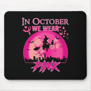 In oktober Draag we roze lintje hech halloween Bre Muismat