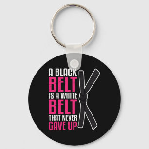 In oktober Draag we roze lintje hech halloween Bre Sleutelhanger
