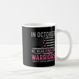 In oktober Draag we roze stakingen tegen bosbrande Koffiemok