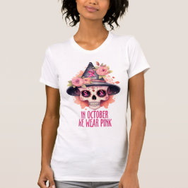 In oktober draag we roze T-shirt