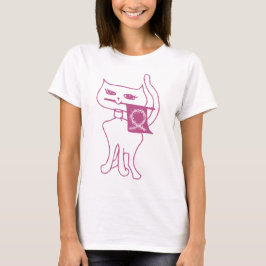 In oktober Draag we roze T-shirt