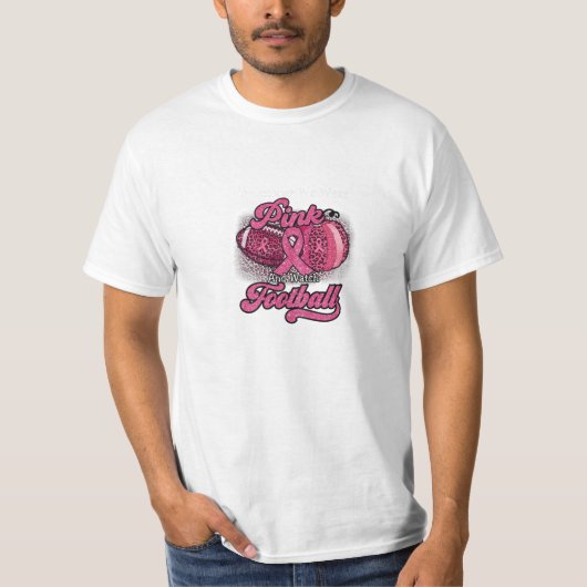 In oktober Draag we roze T-shirt (Voorkant)