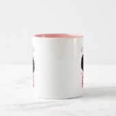 In oktober Draag we roze Tweekleurige Koffiemok (Center)