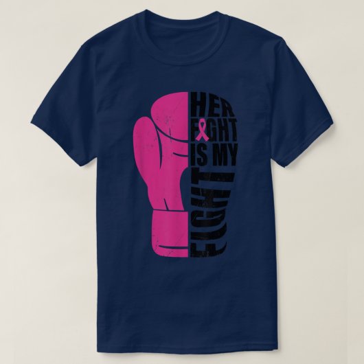 In oktober Draag we roze vlinders borstkanker T-shirt (Design voorkant)
