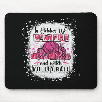 In oktober draag we roze volleybalborstkanker A Muismat