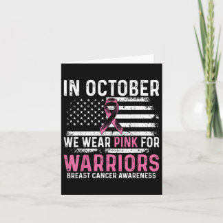 In oktober Draag we roze voor krijgers borstkanker Kaart