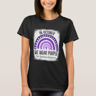 In Oktober dragen we paars: bewustwording van het T-shirt