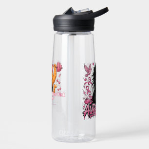 In Oktober dragen we Roze - Aura +1000 Gym Kat Waterfles
