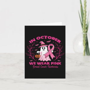 In Oktober dragen we Roze Borstkanker Bewustzijn H Kaart
