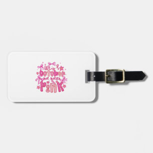 🎀 In Oktober dragen we Roze Design Bagagelabel