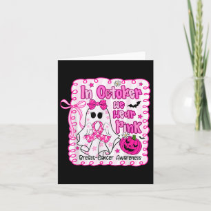 In Oktober dragen we Roze Geest Borstkanker Bewust Kaart