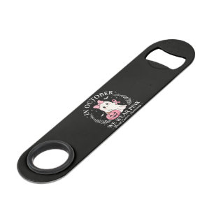 In Oktober dragen we Roze Geest Halloween Speed Flessenopener