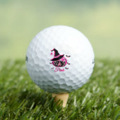 In Oktober dragen we Roze Pompoen Golfballen (Insitu Shirt)