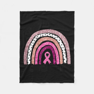 In oktober dragen we roze tegen borstkanker fleece deken