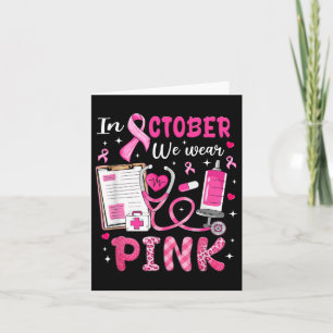 In Oktober dragen we Roze tegen Borstkanker Kaart