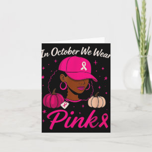 In oktober dragen we roze tegen borstkanker kaart