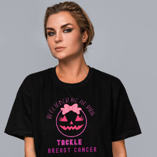 In oktober gaan we roze t-shirt