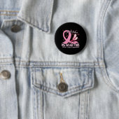 In oktober hebben we de roze borstbewustmakingsmaa ronde button 5,7 cm (In situ)