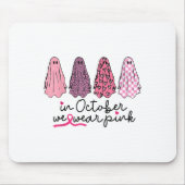 In oktober hebben we Ghost Boo Halloween Breast C Muismat (Voorkant)