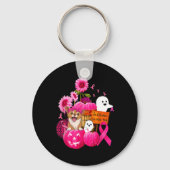 In oktober hebben we Pink Chihuahua Dog Breast Can Sleutelhanger (Voorkant)