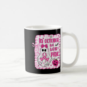 In oktober hebben we Pink Coquette Breast Cancer A Koffiemok