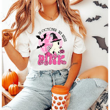 In oktober hebben we Pink Ghost Halloween Draag