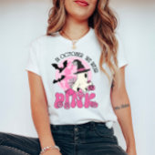 In oktober hebben we Pink Ghost Halloween Draag T-shirt