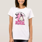 In oktober hebben we Pink Ghost Halloween Draag T-shirt (Voorkant)