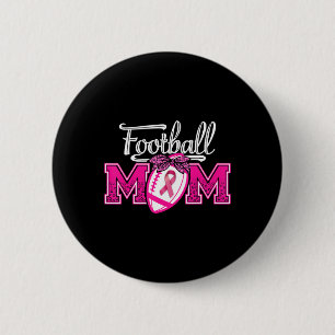 In oktober hebben we roze Football borstkanker Dra Ronde Button 5,7 Cm