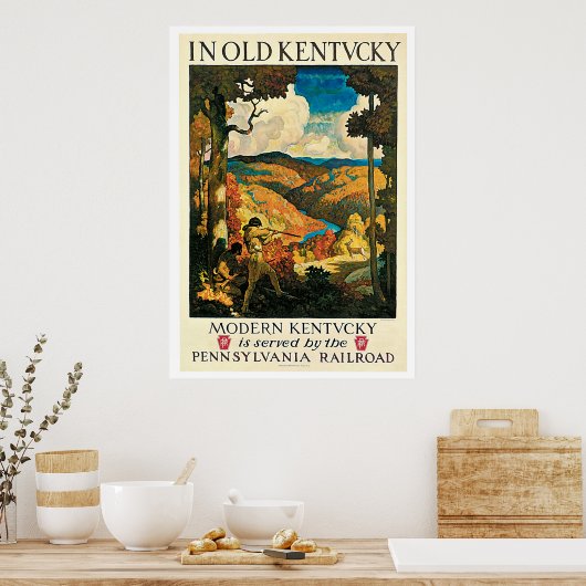 In Old Kentucky Poster (Keuken)