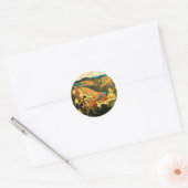 In Old Kentucky Ronde Sticker (Envelop)