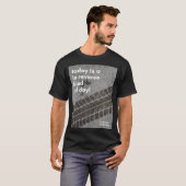 In omgekeerde soort dag T-shirt HEREN (Voorkant volledig)