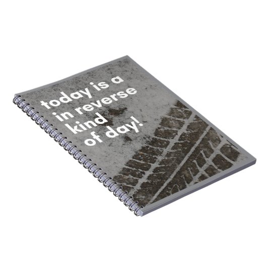 In omgekeerde soort dagnotities notitieboek (Rechterzijde)