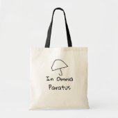 In Omnia Paratus Canvas tas (Voorkant)