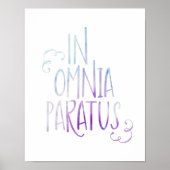 In Omnia Paratus Poster (Voorkant)